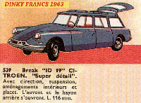 <a href='../files/catalogue/Dinky France/539/1963539.jpg' target='dimg'>Dinky France 1963 539  Citroen ID 19</a>